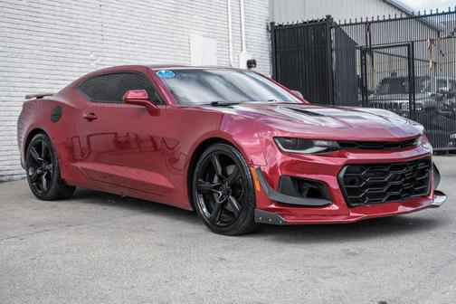 Red 2016 Chevrolet Camaro 2SS