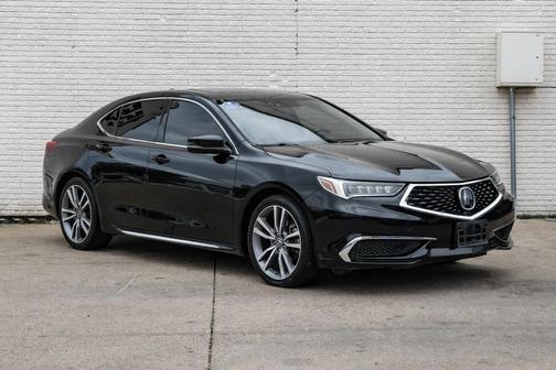 Black 2019 Acura TLX Technology