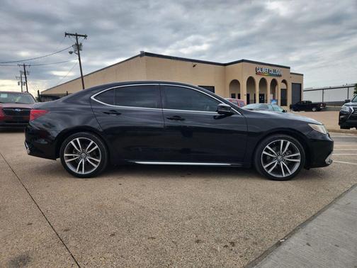Black 2019 Acura TLX Technology