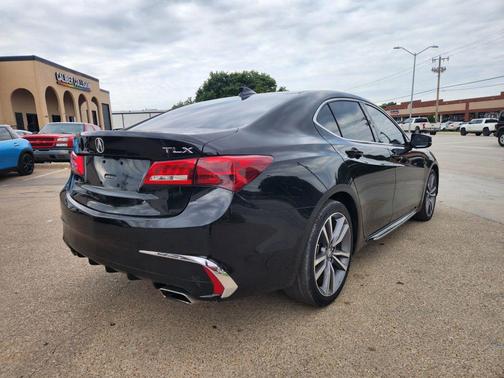 Black 2019 Acura TLX Technology