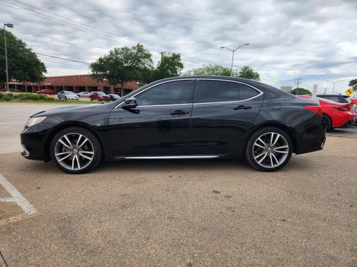 Black 2019 Acura TLX Technology