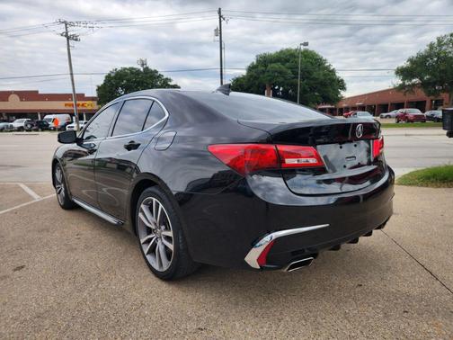 Black 2019 Acura TLX Technology