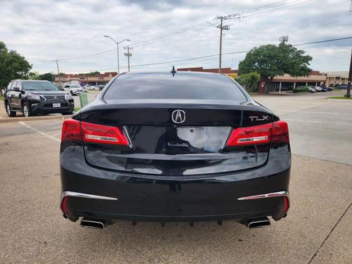 Black 2019 Acura TLX Technology