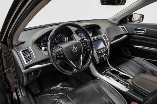 Black 2019 Acura TLX Technology