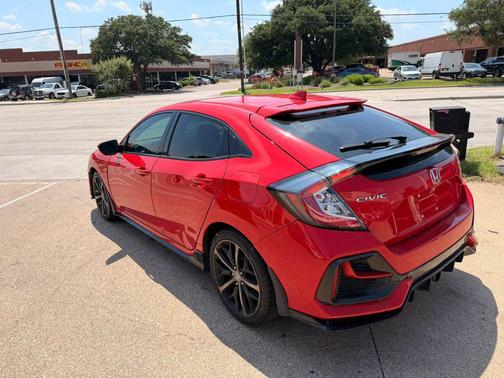 Red 2020 Honda Civic Sport