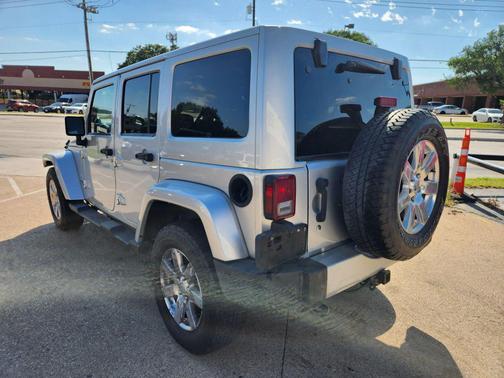Silver 2012 Jeep Wrangler Unlimited Sahara