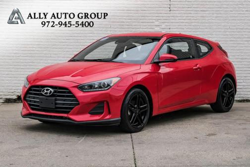 Red 2019 Hyundai Veloster 2