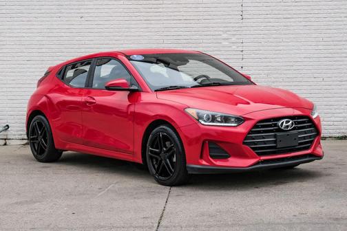 Red 2019 Hyundai Veloster 2