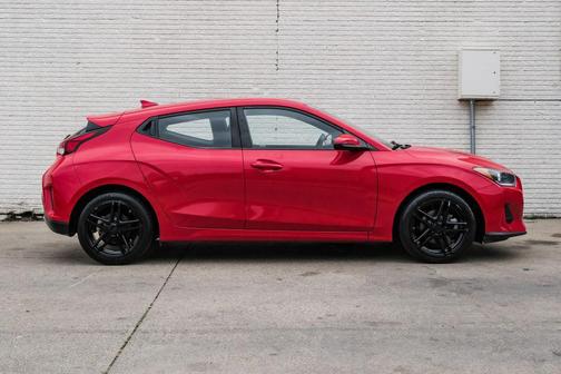 Red 2019 Hyundai Veloster 2
