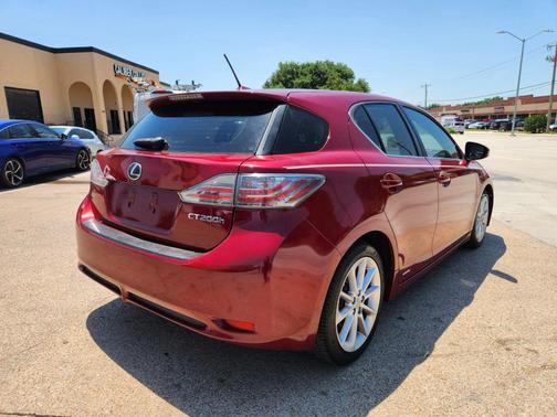 Red 2013 Lexus CT 200h CT 200h Hatchback 4D