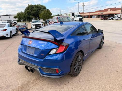 Blue 2018 Honda Civic Si