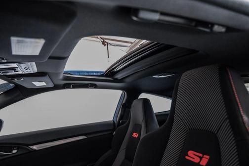 Blue 2018 Honda Civic Si