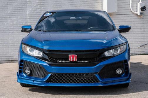 Blue 2018 Honda Civic Si