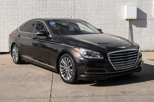 Brown 2015 Hyundai Genesis 3.8