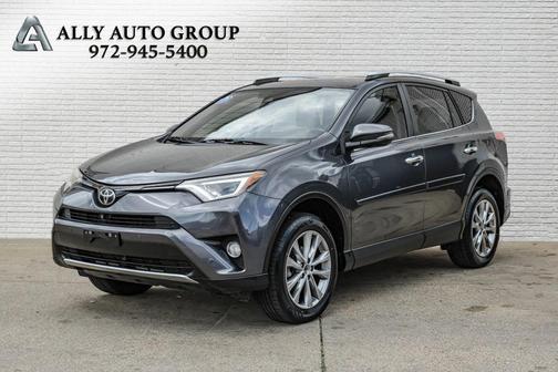 Gray 2016 Toyota RAV4 Limited