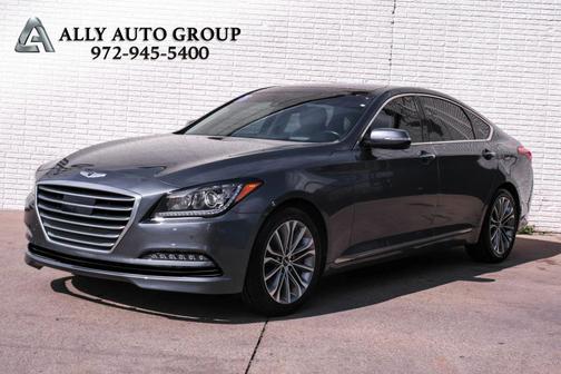 Gray 2016 Hyundai Genesis 3.8 Sedan
