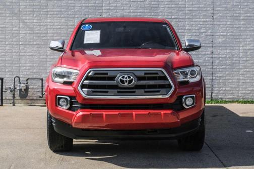 Red 2016 Toyota Tacoma Limited