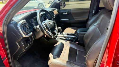 Red 2016 Toyota Tacoma Limited