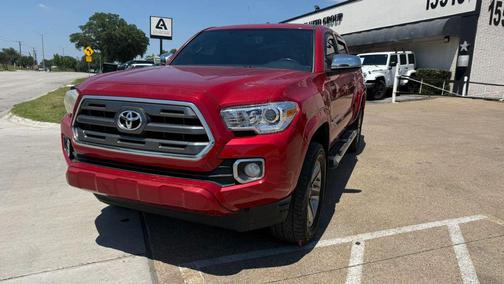 Red 2016 Toyota Tacoma Limited