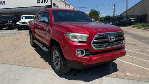 Red 2016 Toyota Tacoma Limited