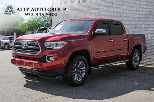 Red 2016 Toyota Tacoma Limited