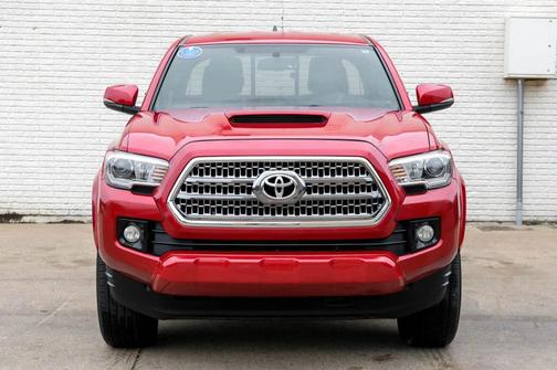 Red 2016 Toyota Tacoma TRD Sport