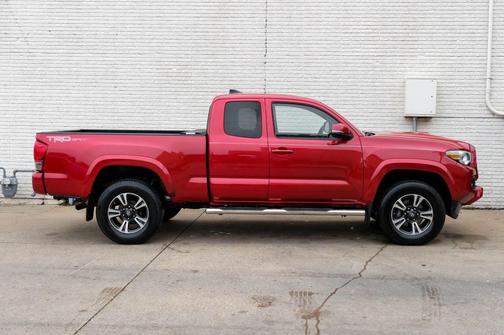 Red 2016 Toyota Tacoma TRD Sport