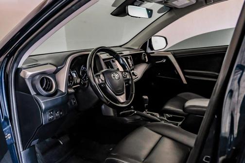 Blue 2018 Toyota RAV4 Limited