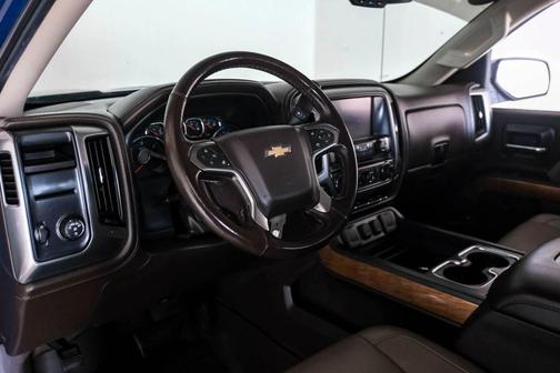 Blue 2017 Chevrolet Silverado 1500 LTZ