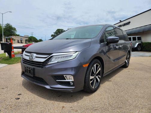 Gray 2019 Honda Odyssey Elite