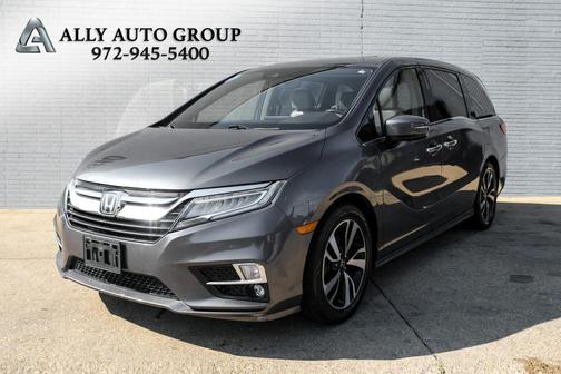Gray 2019 Honda Odyssey Elite