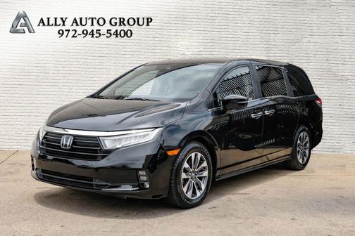 Black 2021 Honda Odyssey EX-L