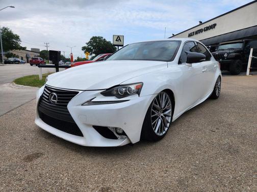 White 2015 Lexus IS 250 Base
