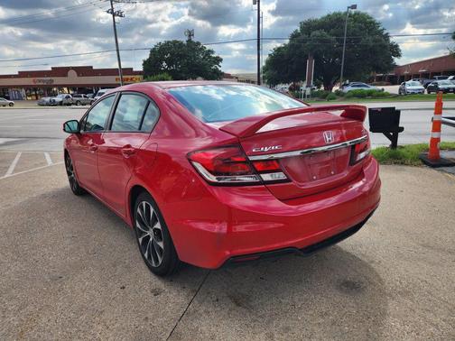 Red 2013 Honda Civic Si