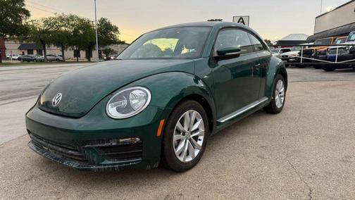 Green 2017 Volkswagen Beetle 1.8T