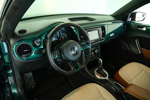 Green 2017 Volkswagen Beetle 1.8T