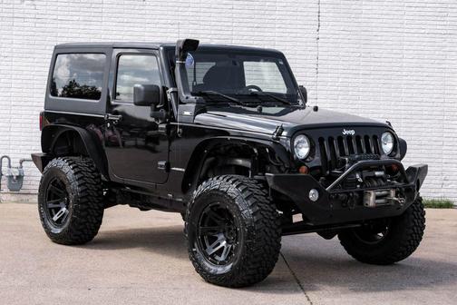 Black 2011 Jeep Wrangler Rubicon