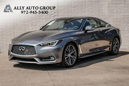 Gray 2017 INFINITI Q60 3.0T Premium