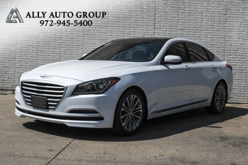 White 2015 Hyundai Genesis 3.8