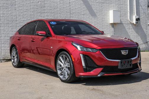 Red 2022 Cadillac CT5 Sport