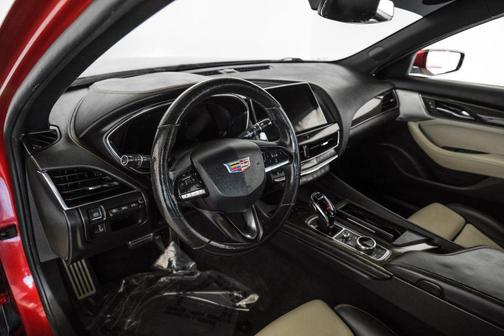 Red 2022 Cadillac CT5 Sport