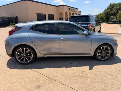 Silver 2021 Hyundai Veloster 2