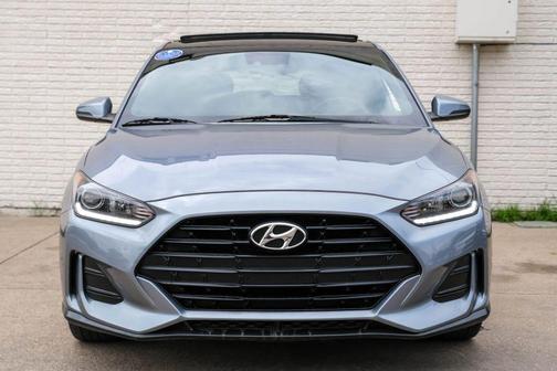 Silver 2021 Hyundai Veloster 2
