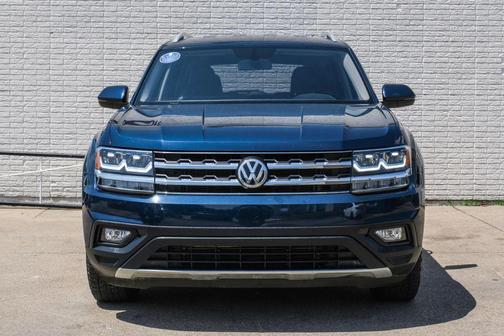 Blue 2019 Volkswagen Atlas 3.6L SE