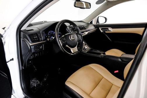 White 2015 Lexus CT 200h CT 200h Hatchback 4D
