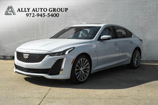 Blue 2022 Cadillac CT5 Premium Luxury