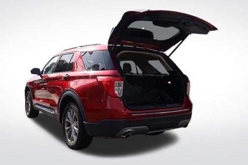 Red Metallic 2022 Ford Explorer Base