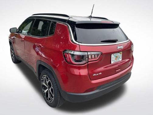 Red Hot Pearlcoat 2025 Jeep Compass Limited