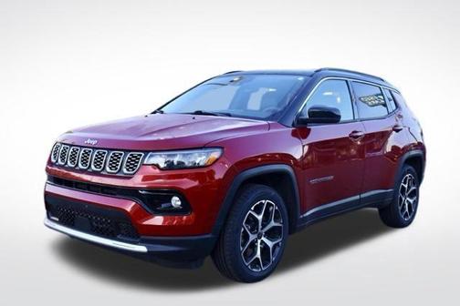 Red Hot Pearlcoat 2025 Jeep Compass Limited