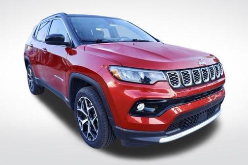 Red Hot Pearlcoat 2025 Jeep Compass Limited